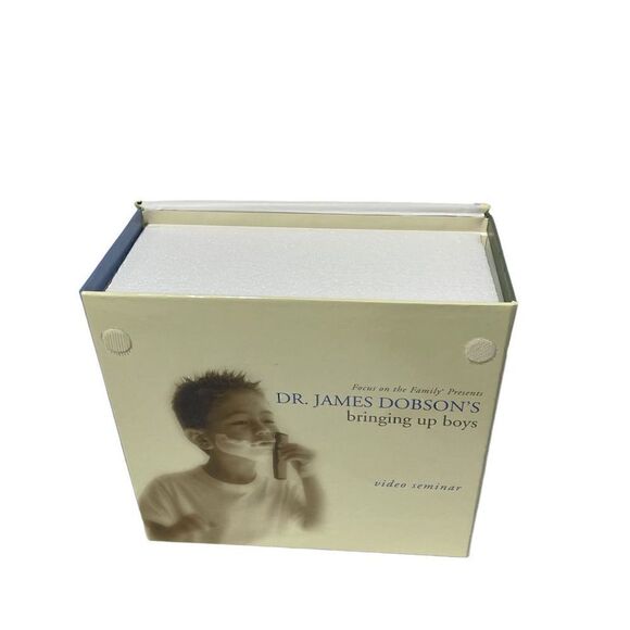 NWT Brining Up Boys by Dr.James Dobson Video Seminar VHS Set - Picture 2 of 15